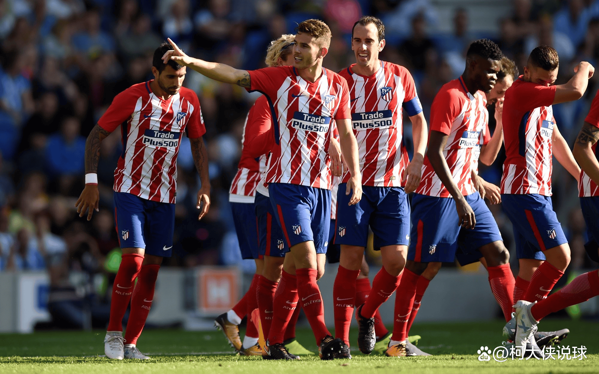 包含巴黎圣日耳曼大胜马德里竞技，晋级半决赛的词条