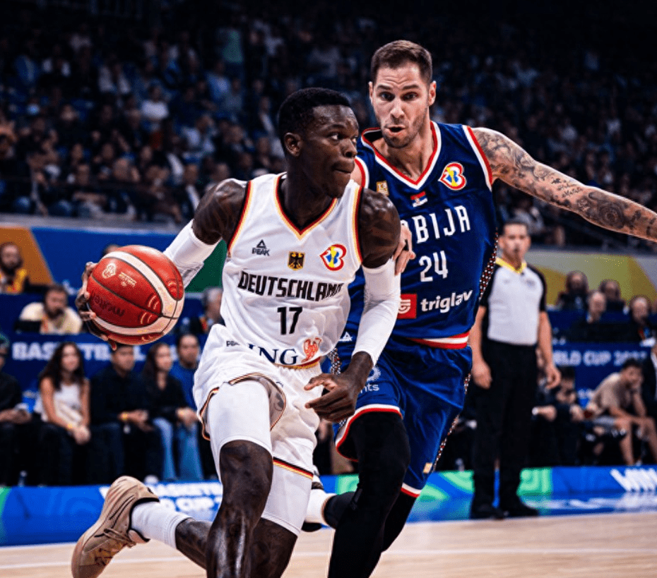 南韩男篮完胜塞尔维亚男篮，萨姆·米切尔送出助攻的简单介绍